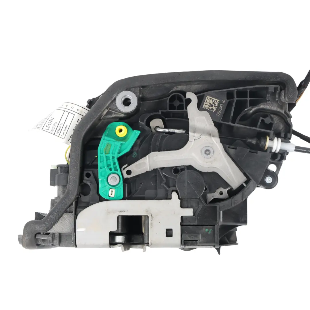 Mini F54 F55 Rear Door Lock Latch Catch Mount Bar Cable Left N/S - SKU 7281943-1 - Part number 7281943