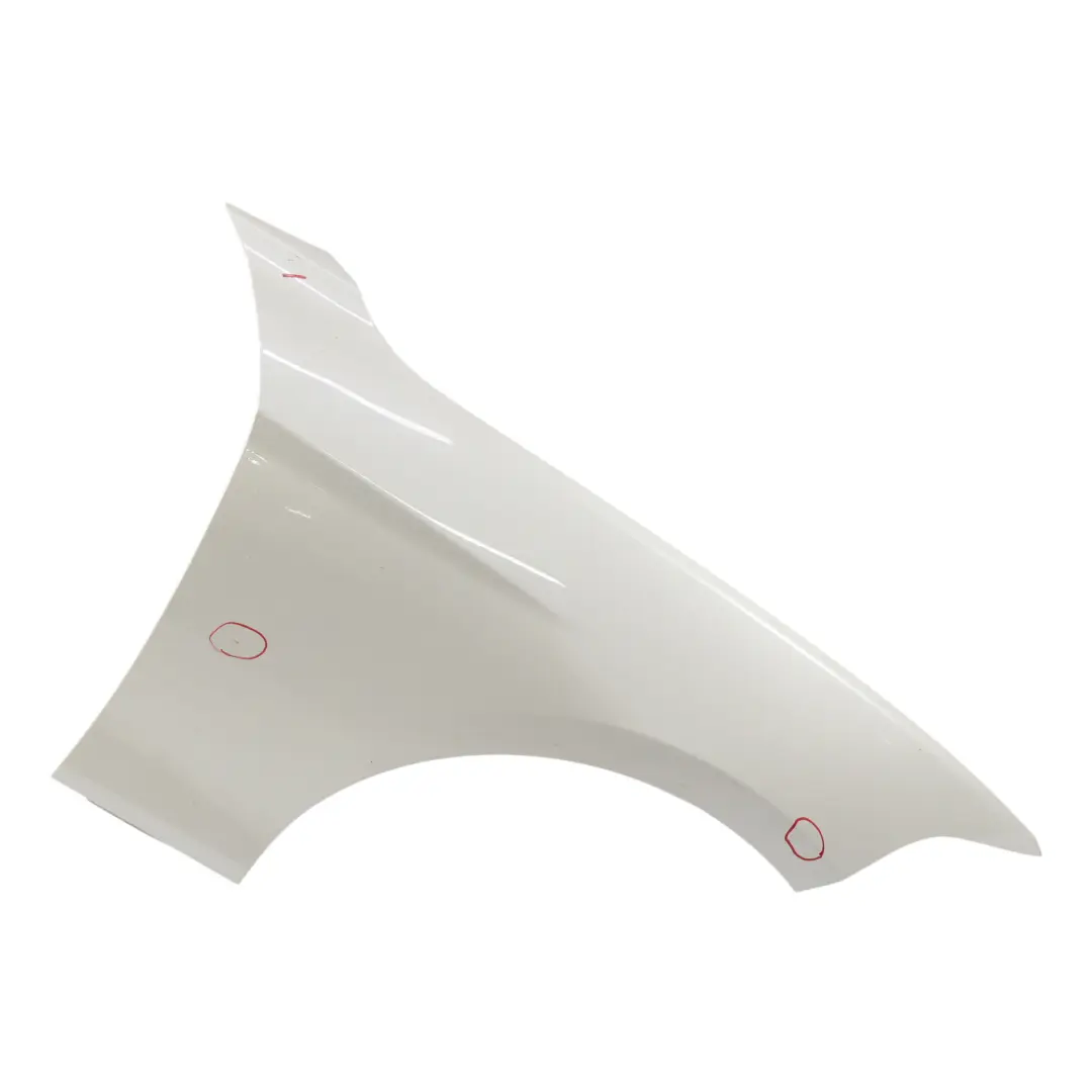 BMW F20 F21 Side Panel Wing Fender Front Right O/S Mineralweiss White - A96 - SKU 7284646-MW - Part number 7284646