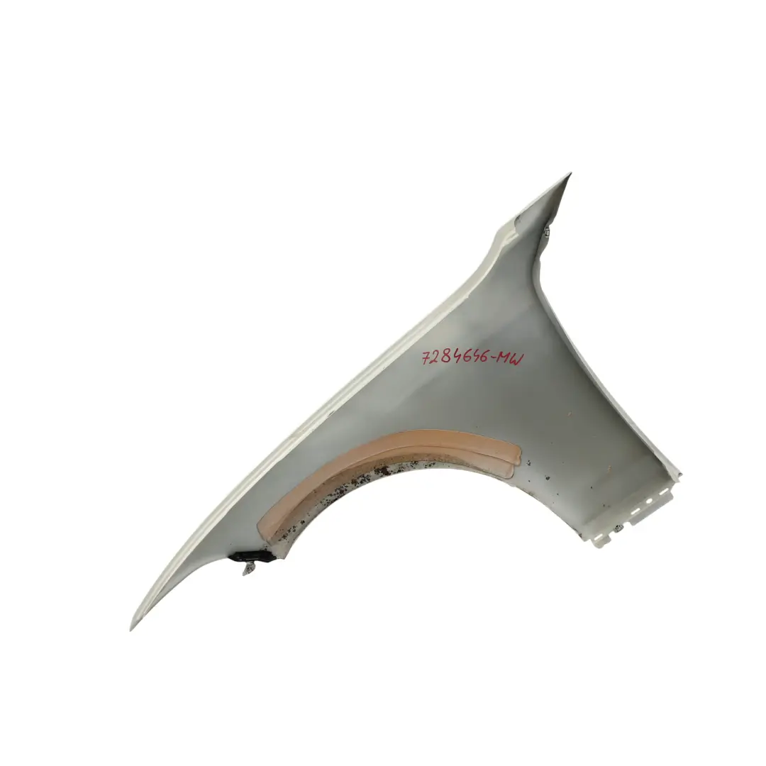 BMW F20 F21 Side Panel Wing Fender Front Right O/S Mineralweiss White - A96 - SKU 7284646-MW - Part number 7284646
