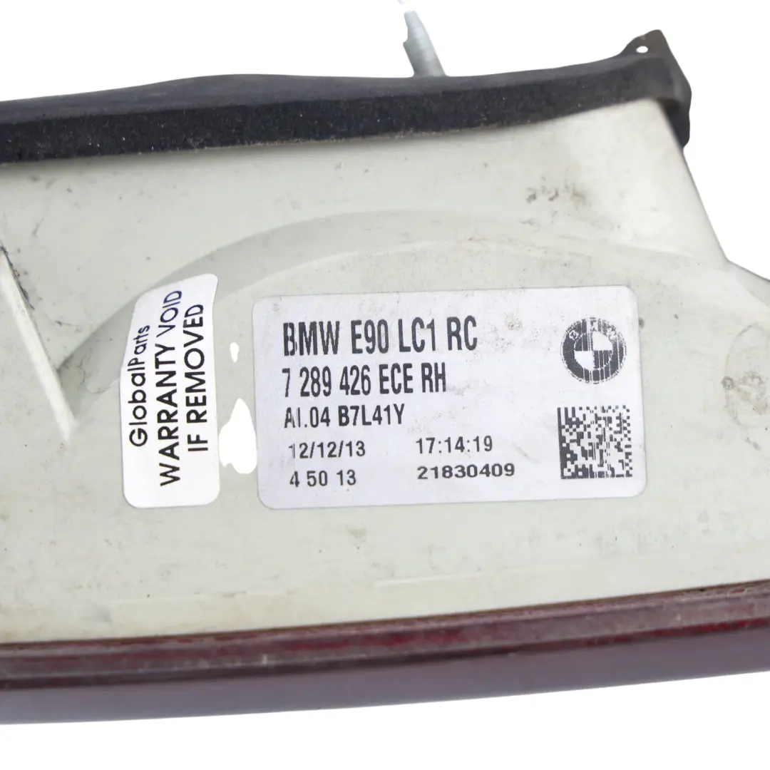 Lamp Taillight Light Side Panel Right O/S to BMW E90 LCI Rear with Part number 7289426 BMW E90 LCI Rear Lamp Taillight Light Side Panel Right O/S - SKU 7289426-3 - Part number 7289426