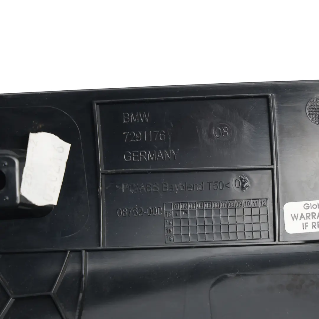 BMW F22 Interior C-Pillar Trim Cover Panel Right O/S Black - SKU 7291176 - Part number 7291176