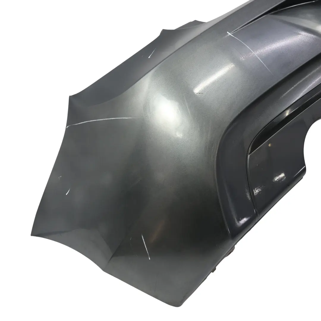 Bumper Trim Panel Mineralgrau Grey Metallic - B39 to BMW F20 F21 Rear with Part number 7293557 BMW F20 F21 Rear Bumper Trim Panel Mineralgrau Grey Metallic - B39 - SKU 7293557-MG - Part number 7293557