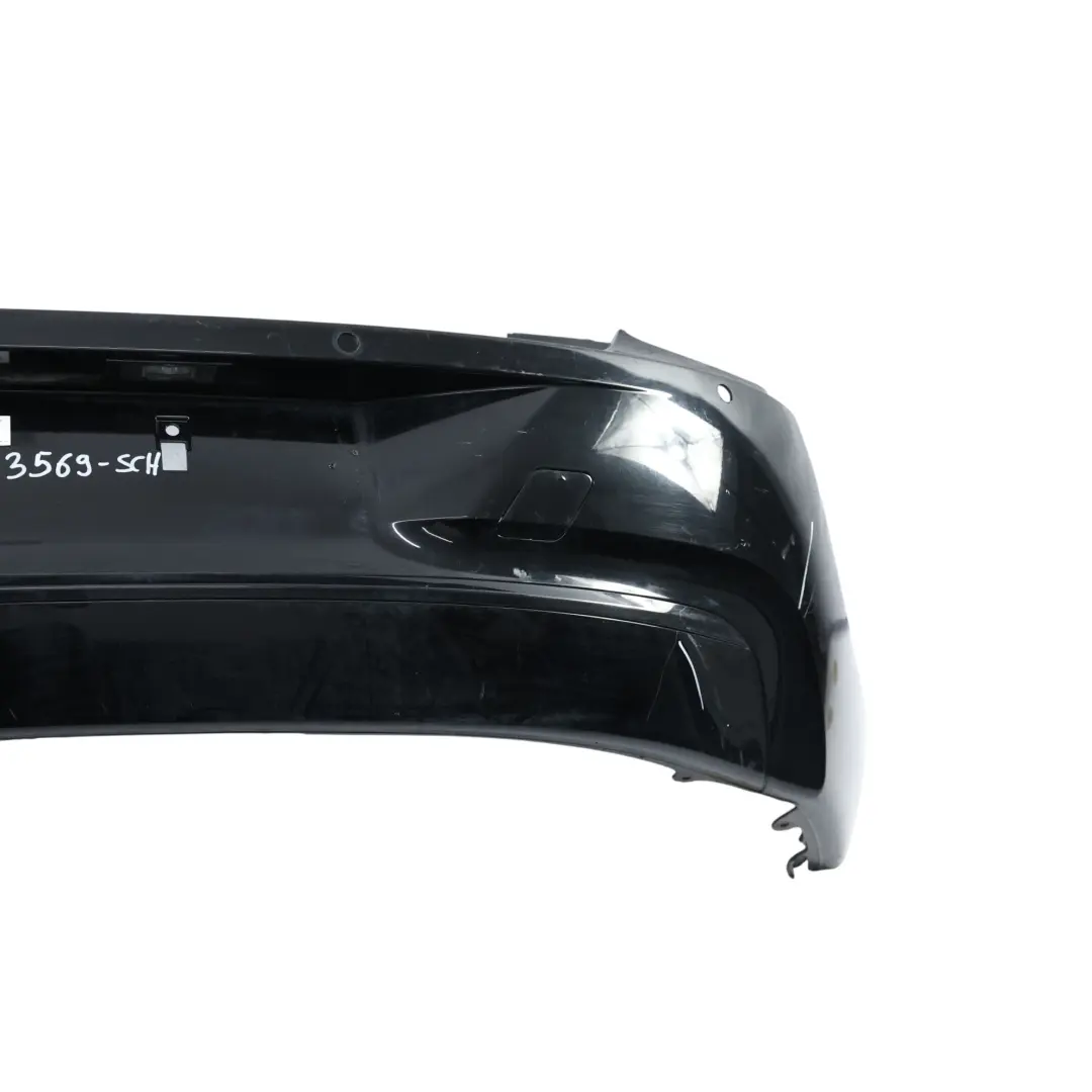 BMW F20 F21 Rear Bumper Trim Panel Sport Line Schwarz 2 Black - 668 - SKU 7293569-SCH - Part number 7293569
