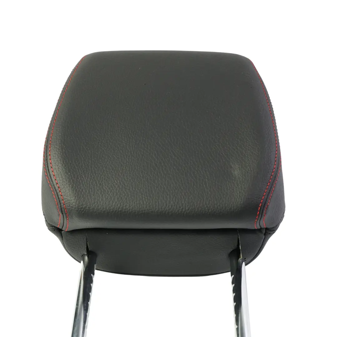 Reposacabezas Delantero Cuero Izquierdo Derecho Negro Costura Roja para BMW F20 con número de pieza 7293603 BMW F20 Reposacabezas Delantero Cuero Izquierdo Derecho Negro Costura Roja - SKU 7293603 - Número de pieza 7293603