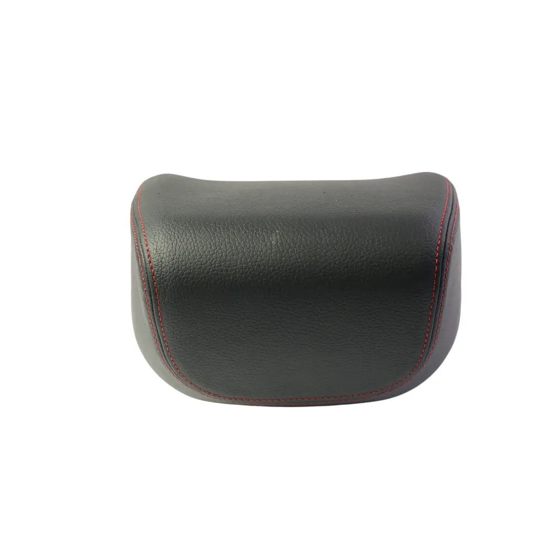 BMW F20 Front Seat Leather Headrest Left Right N/O/S Black Red Stitch - SKU 7293603 - Part number 7293603