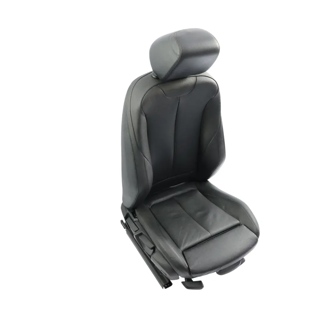 BMW F30 F31 Sport Seat Front Right O/S Black Leather Dakota - SKU 7295140-14 - Part number 7295140