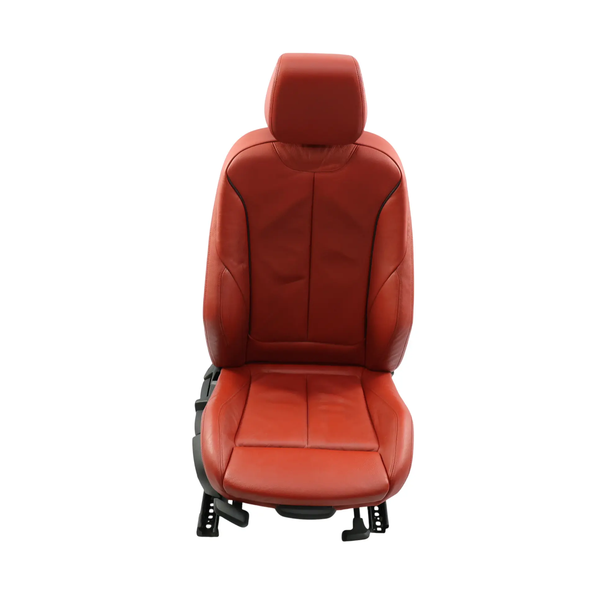 BMW F20 Asiento Delantero M Sport Calefactado Derecho Cuero Dakota Rojo Coral