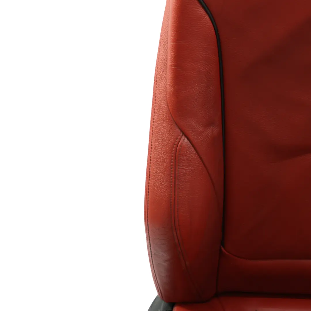 Asiento Delantero M Sport Calefactado Derecho Cuero Dakota Rojo Coral para BMW F20 con número de pieza 7295148 BMW F20 Asiento Delantero M Sport Calefactado Derecho Cuero Dakota Rojo Coral - SKU 7295148-7 - Número de pieza 7295148