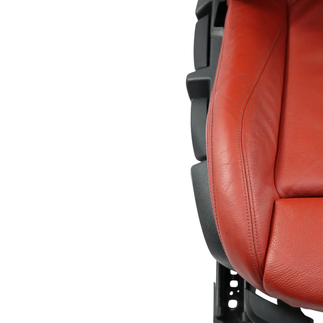 BMW F20 Front Seat M Sport Heated Right O/S Leather Dakota Korallrot Coral Red - SKU 7295148-7 - Part number 7295148