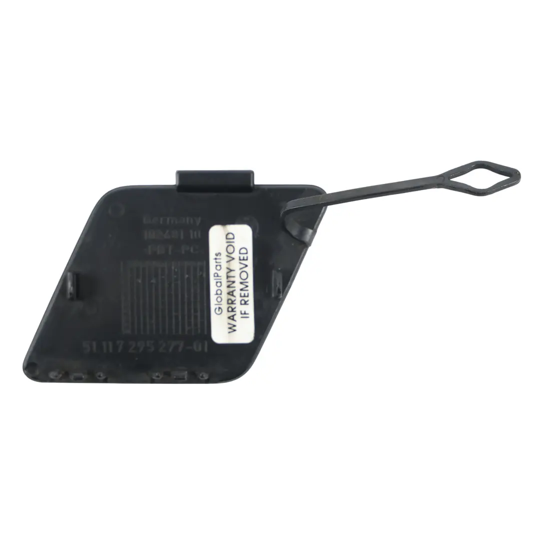 Front Bumper Tow Eye Hook Cover Black Sapphire 475 to BMW F01 LCI F02 LCI with Part number 7295277 BMW F01 LCI F02 LCI Front Bumper Tow Eye Hook Cover Black Sapphire 475 - SKU 7295277-BS - Part number 7295277