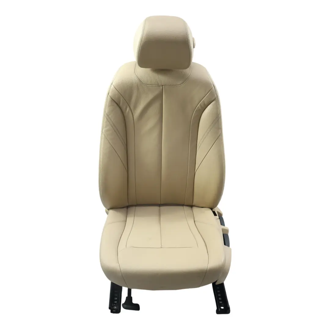 Front Basic Seat Left N/S Leather Dakota Venetobeige Beige to BMW F30 with Part number 7303721 BMW F30 Front Basic Seat Left N/S Leather Dakota Venetobeige Beige - SKU 7303721-2 - Part number 7303721