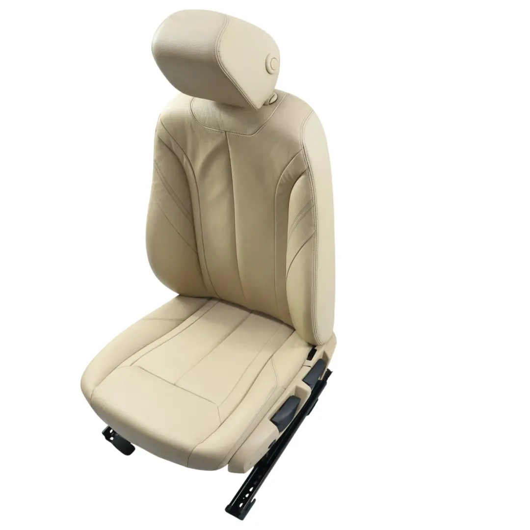 Front Basic Seat Left N/S Leather Dakota Venetobeige Beige to BMW F30 with Part number 7303721 BMW F30 Front Basic Seat Left N/S Leather Dakota Venetobeige Beige - SKU 7303721-2 - Part number 7303721