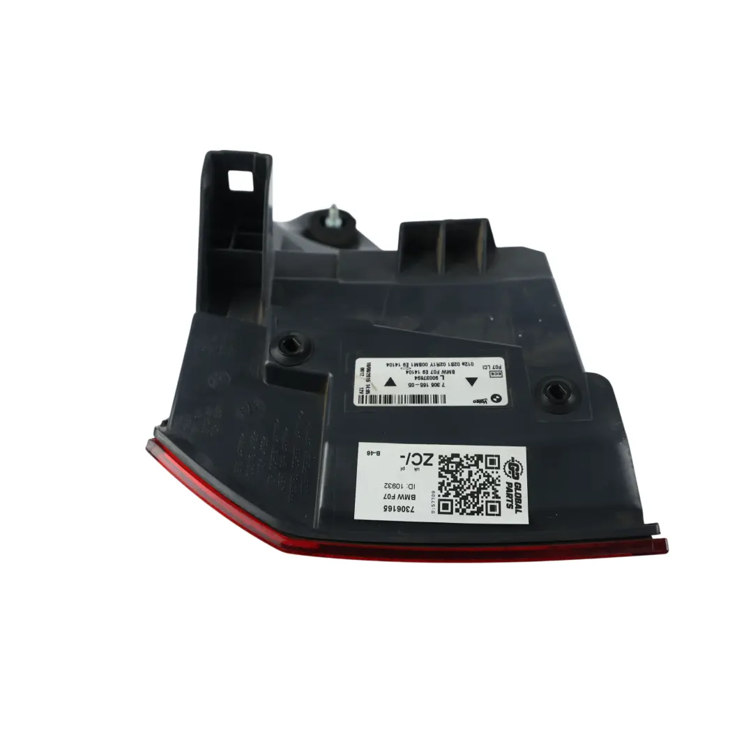 BMW F07 GT LCI Lampa Tylna Zewnętrzna Boczna Lewa Tył - SKU 7306165 - Numer Części 7306165