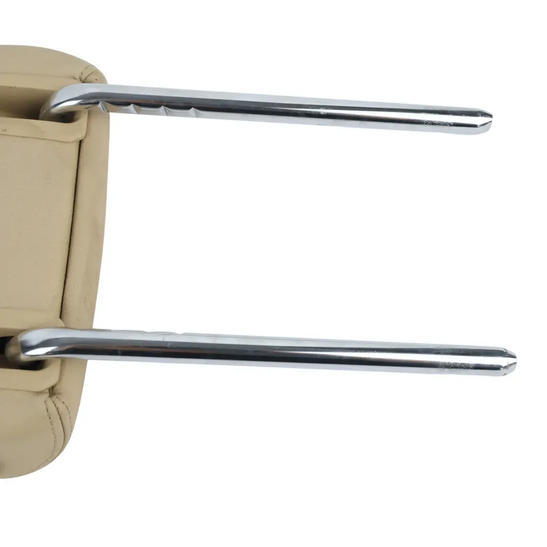 Reposacabezas Asiento Trasero Izquierdo Derecho Cuero Veneto Beige para BMW F30 F31 con número de pieza 7312852 BMW F30 F31 Reposacabezas Asiento Trasero Izquierdo Derecho Cuero Veneto Beige - SKU 7312852 - Número de pieza 7312852