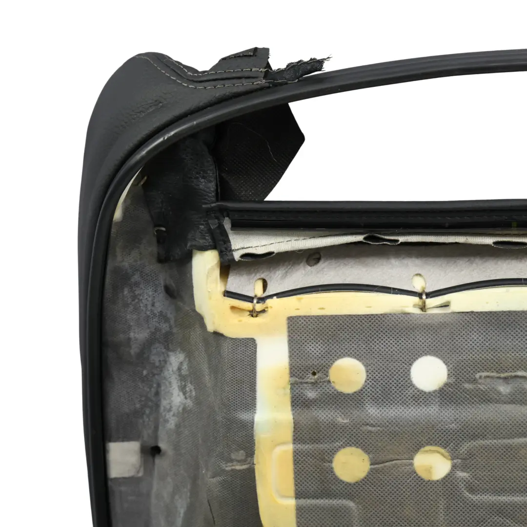 BMW E90 LCI E91 Front Sport Seat Cover Cushion Left Right N/O/S Black Leather - SKU 7309387 - Part number 7309387