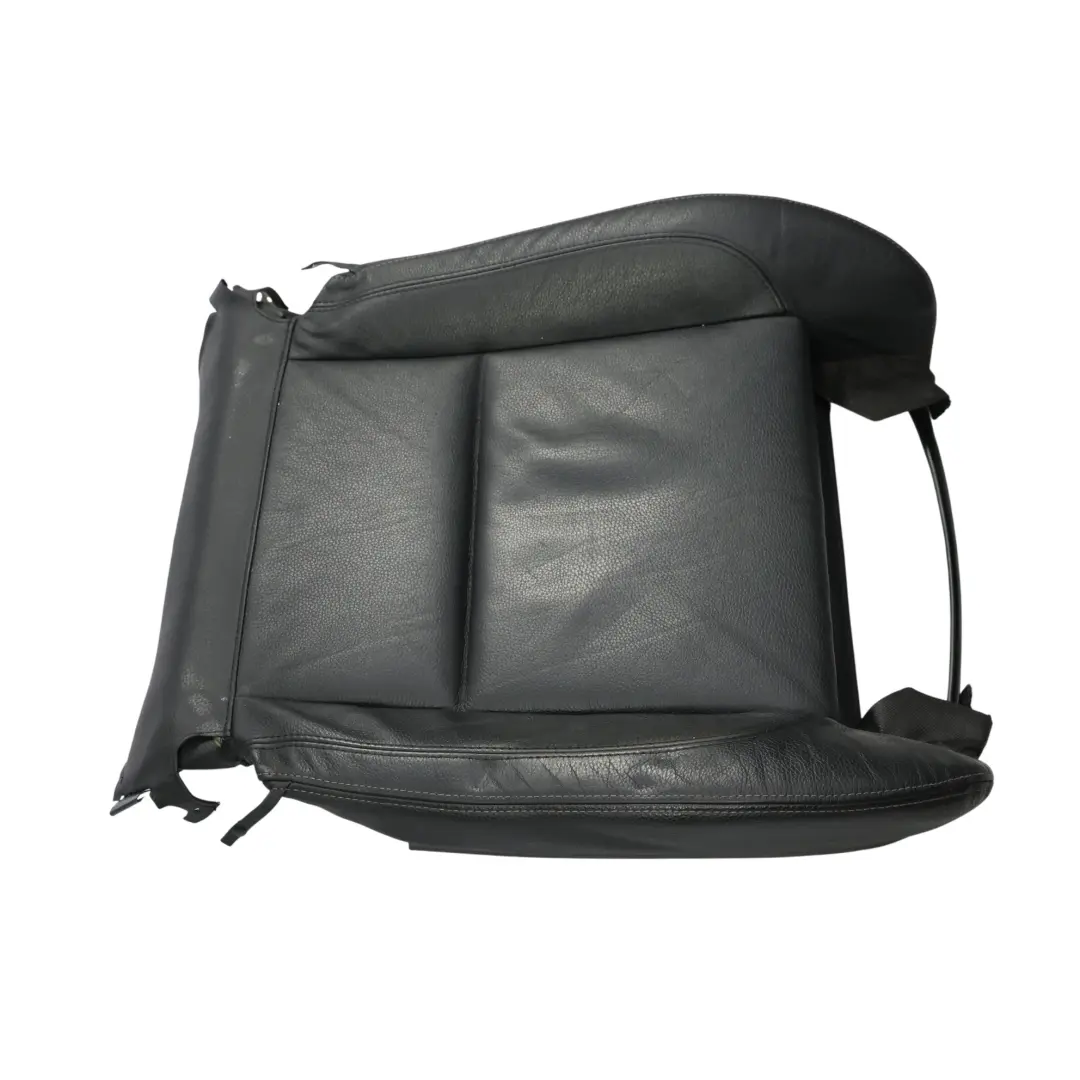 Front Sport Seat Cover Cushion Left Right N/O/S Black Leather to BMW E90 LCI E91 with Part number 7309387 BMW E90 LCI E91 Front Sport Seat Cover Cushion Left Right N/O/S Black Leather - SKU 7309387 - Part number 7309387