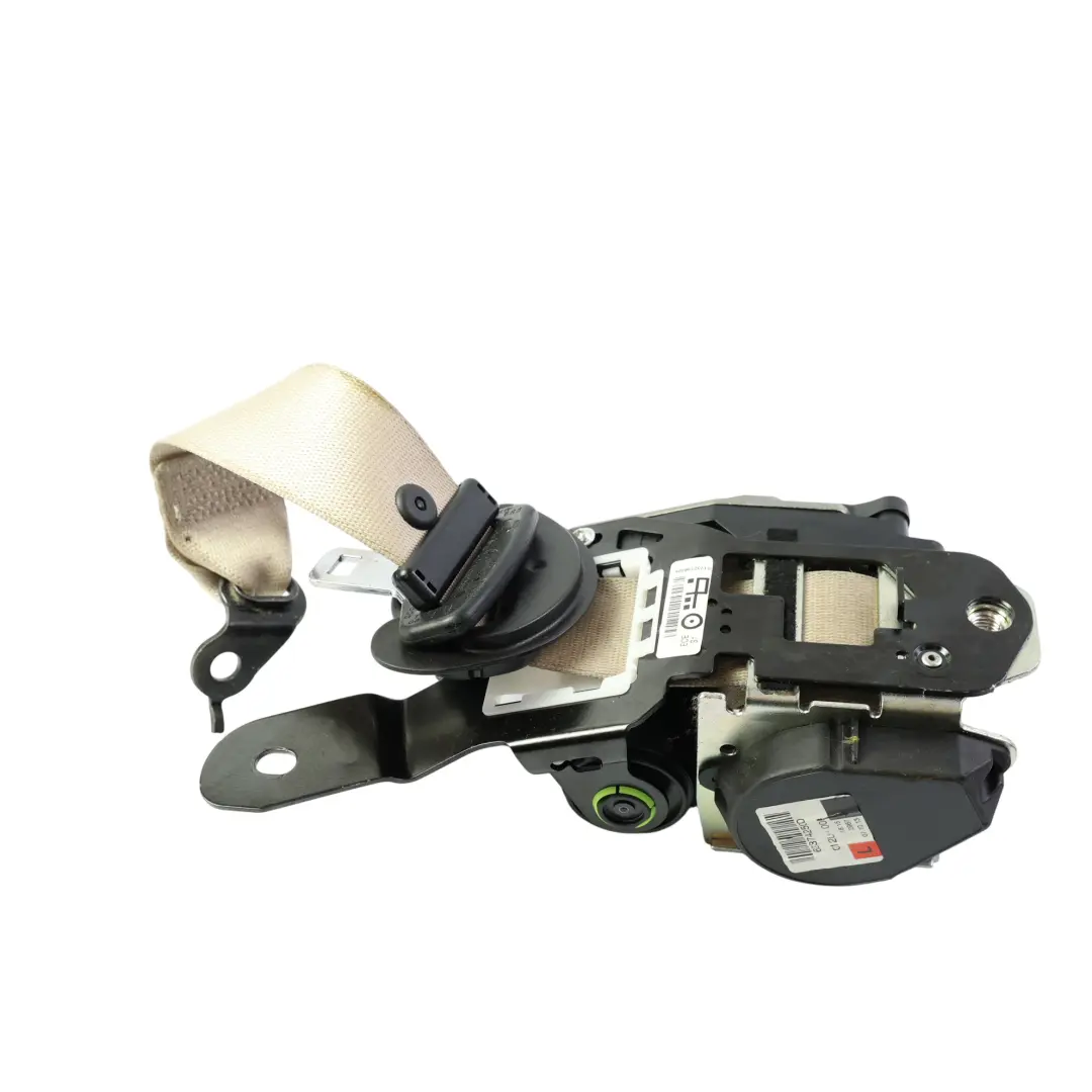 Seatbelt Front Left N/S Oyster to BMW F30 F31 F80 M3 F34 F36 with Part number 7321685 BMW F30 F31 F80 M3 F34 F36 Seatbelt Front Left N/S Oyster - SKU 7321685 - Part number 7321685