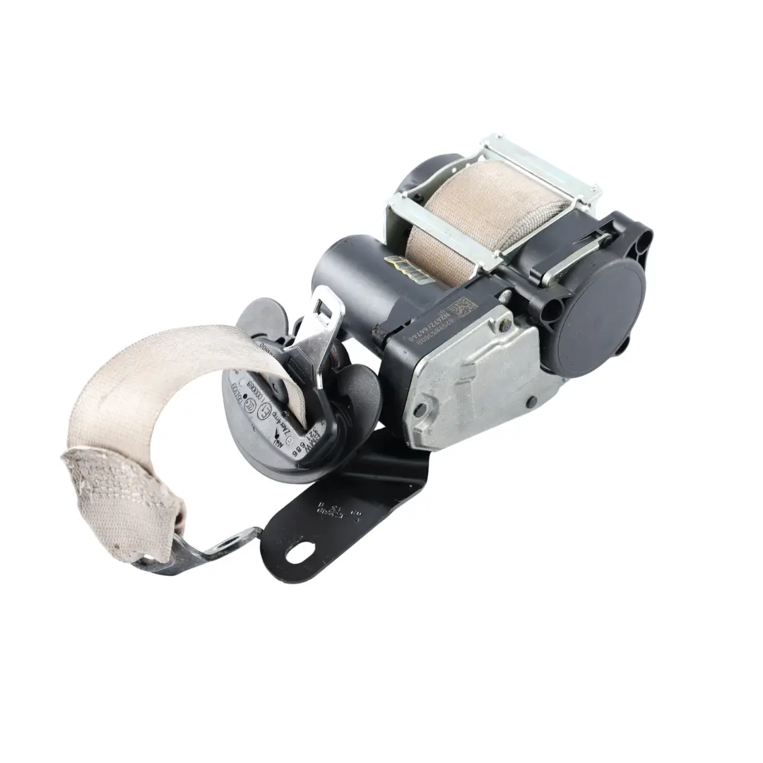 BMW F30 F31 F80 M3 F34 F36 Seatbelt Front Right O/S Oyster - SKU 7321686 - Part number 7321686
