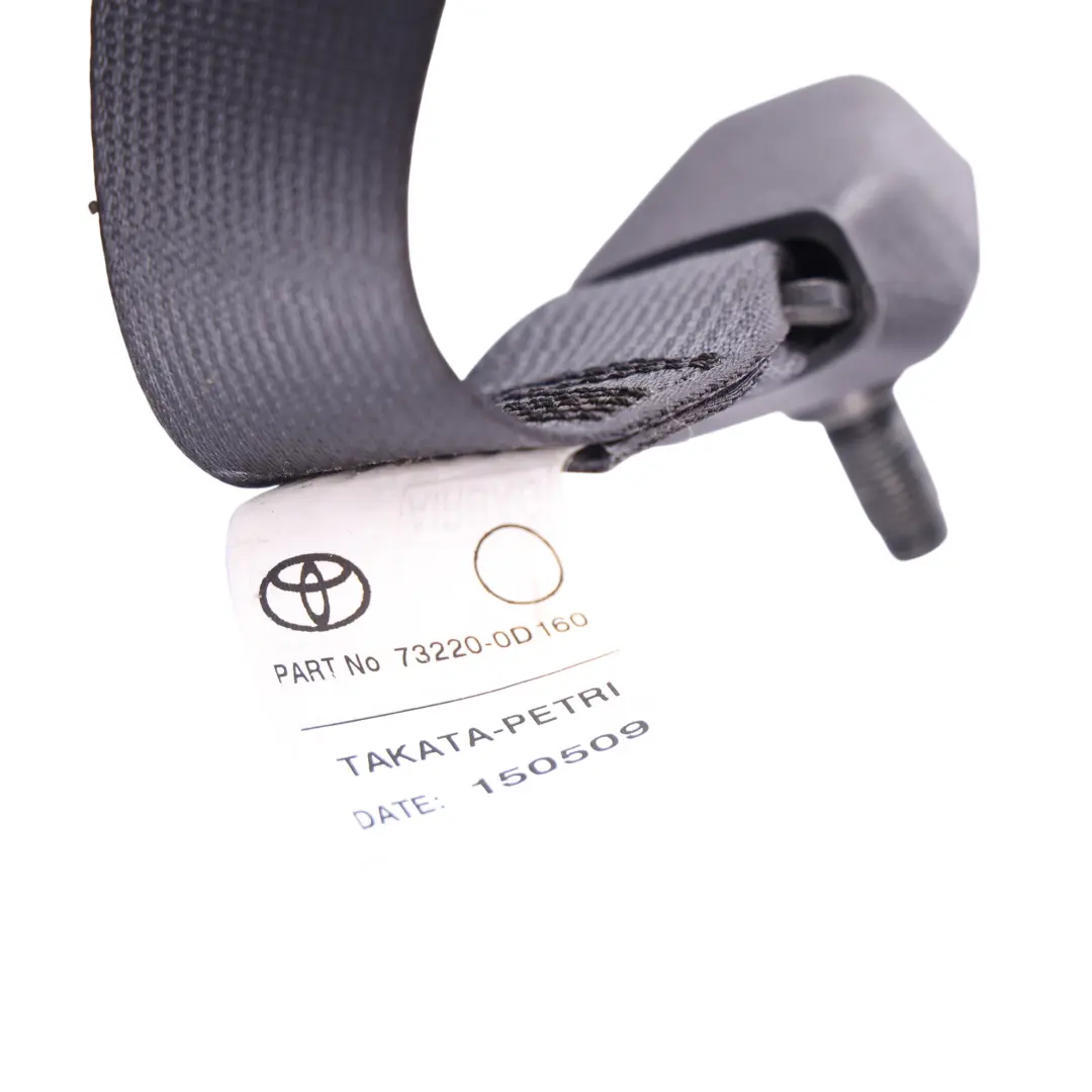 Mk2 XP90 Seat Belt Seatbelt Front Left N/S 73220-0D160 to Toyota Yaris with Part number 732200D160C1 Toyota Yaris Mk2 XP90 Seat Belt Seatbelt Front Left N/S 73220-0D160 - SKU 732200D160C1 - Part number 732200D160C1