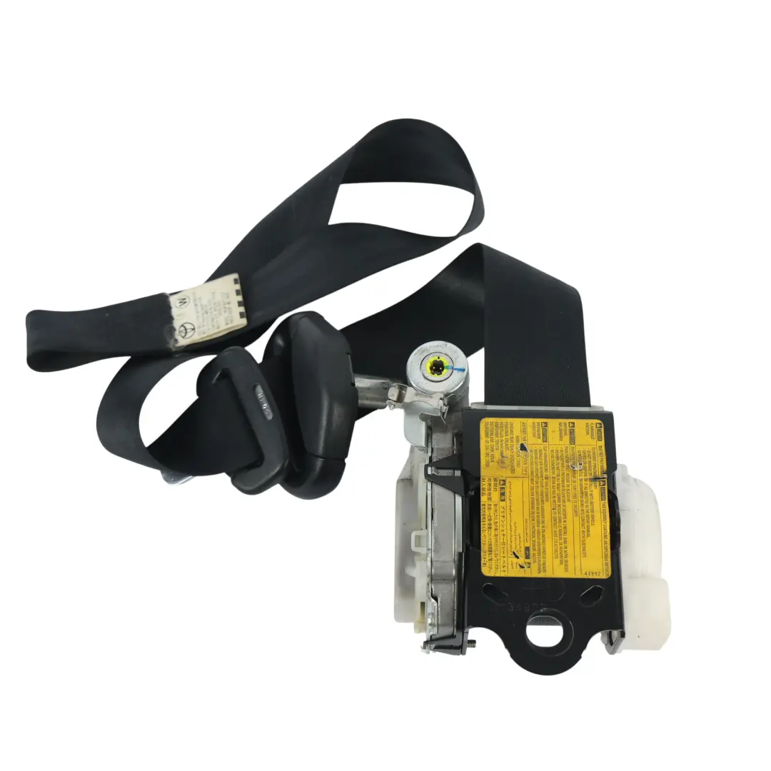 Napinacz Pasa Fotela Przedni Lewy Czarny do Toyota Celica T23 o numerze 7322020841C3 Toyota Celica T23 Napinacz Pasa Fotela Przedni Lewy Czarny - SKU 7322020841C3 - Numer Części 7322020841C3
