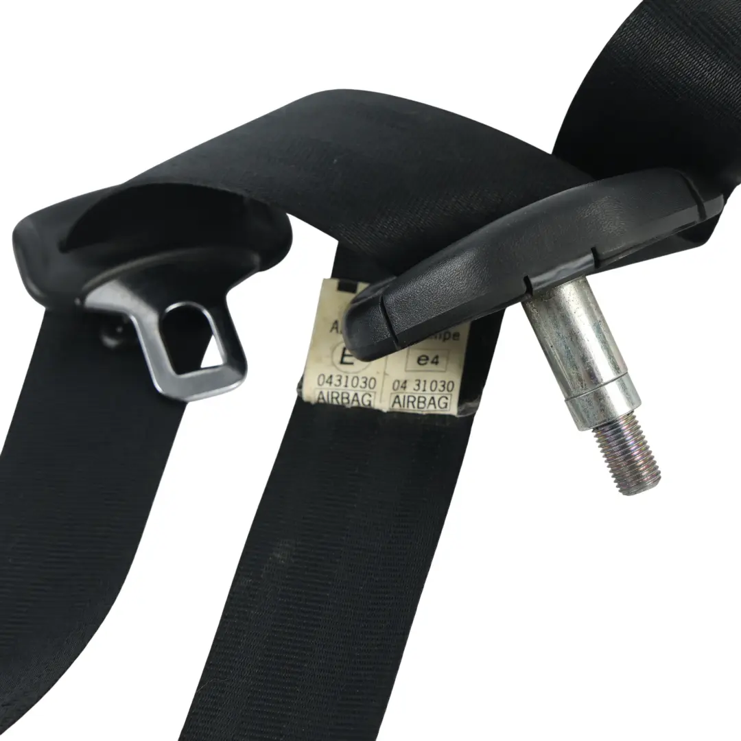 Toyota Celica T23 Front Seat Seatbelt Tensioner Left N/S Black - SKU 7322020841C3 - Part number 7322020841C3