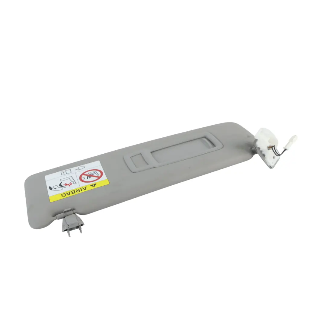 BMW F30 F31 F32 F34 Osłona Lusterko Podświetlane Szara Skóra Lewa - SKU 7322295-4 - Numer Części 7322295