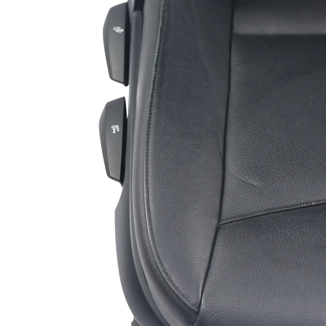Vordersitz Beheizt Rechts Leder Nevada Schwarz Naht Grau Braun für BMW X1 E84 mit Teilenummer 7324174 BMW X1 E84 Vordersitz Beheizt Rechts Leder Nevada Schwarz Naht Grau Braun - SKU 7324174-3 - Teilenummer 7324174