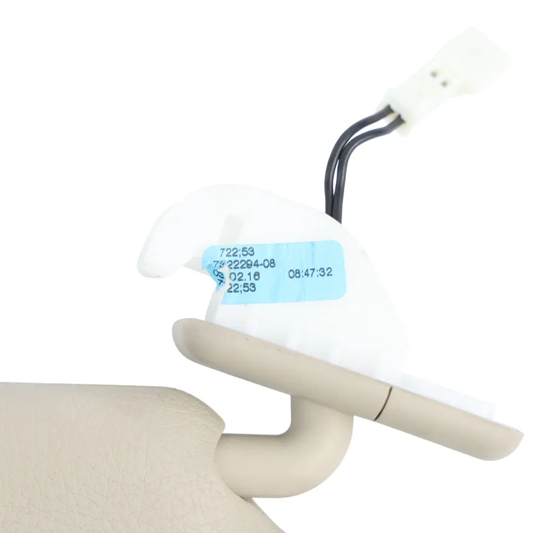 Front Sun Visor Mirro Cover Panel Oyster Right O/S Side to BMW F34 with Part number 7319160 BMW F34 Front Sun Visor Mirro Cover Panel Oyster Right O/S Side - SKU 7319160 - Part number 7319160