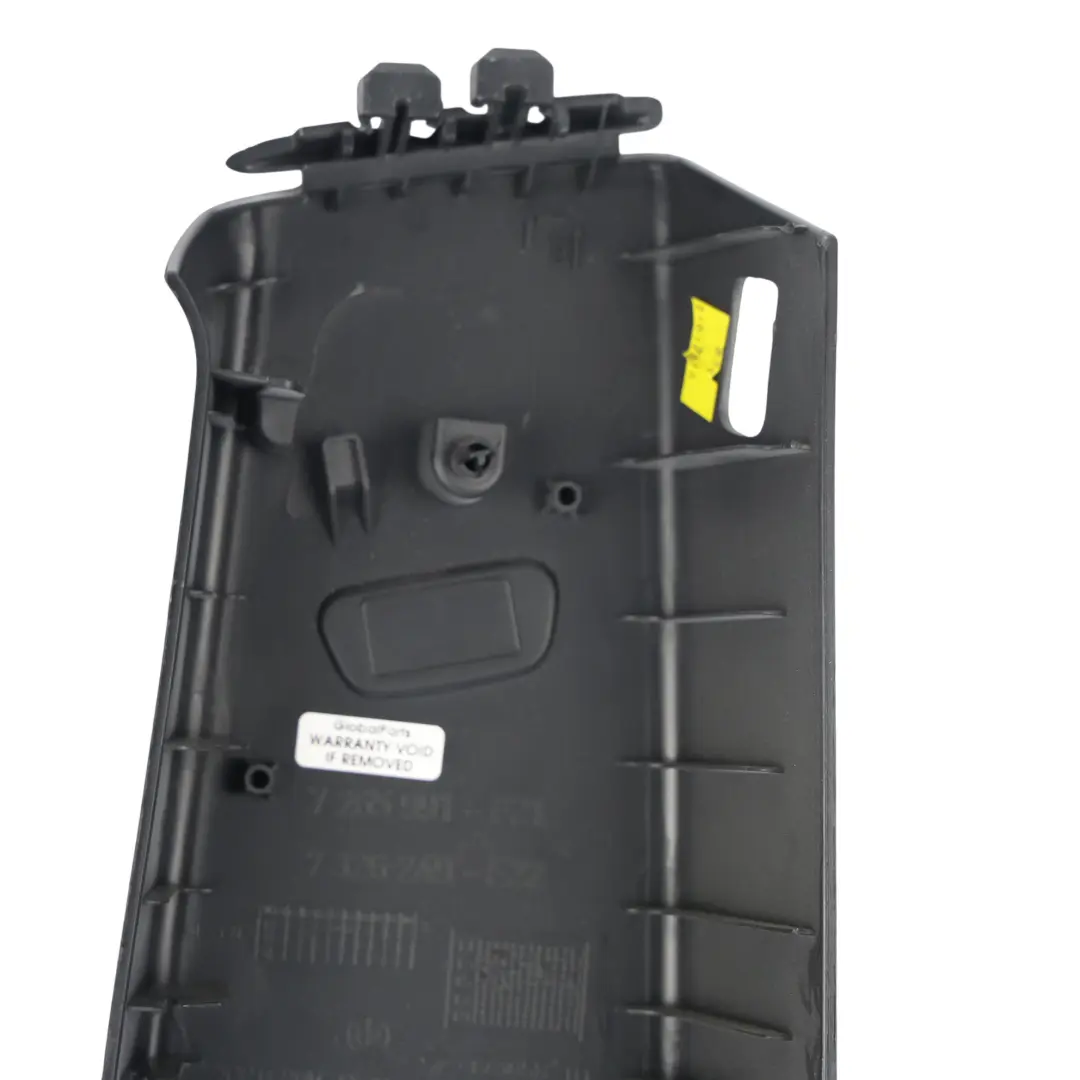 Interior B Pillar Trim Cover Black Panel Black Left N/S to BMW F22 with Part number 7326249 BMW F22 Interior B Pillar Trim Cover Black Panel Black Left N/S - SKU 7326249 - Part number 7326249