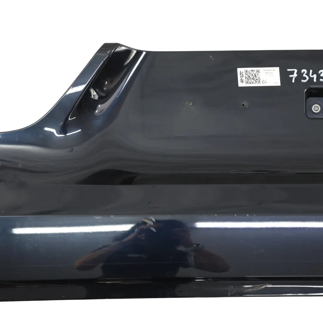BMW F07 LCI Heckklappe Abdeckung Zierleiste Carbonschwarz Metallic 416 - SKU 7343208-CAR - Teilenummer 7343208