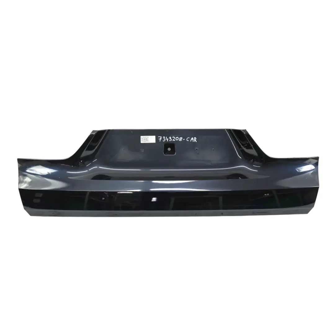 BMW F07 LCI Boot Lid Tailgate Finisher Trim Panel Carbonschwarz Metallic - 416 - SKU 7343208-CAR - Part number 7343208