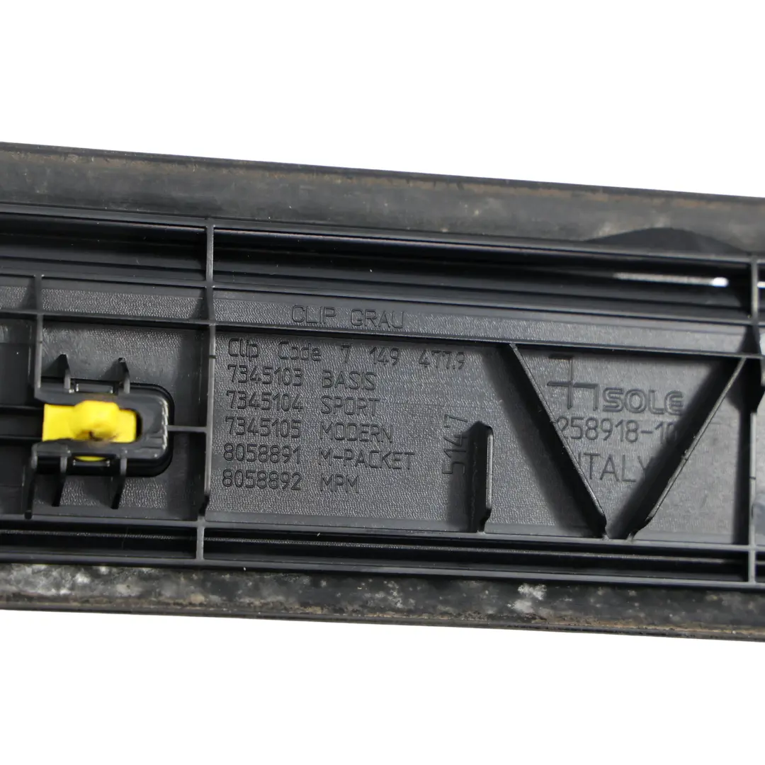 BMW F23 Embellecedor Umbral Puerta Deportivo Izquierdo Derecho - SKU 7345104-1 - Número de pieza 7345104