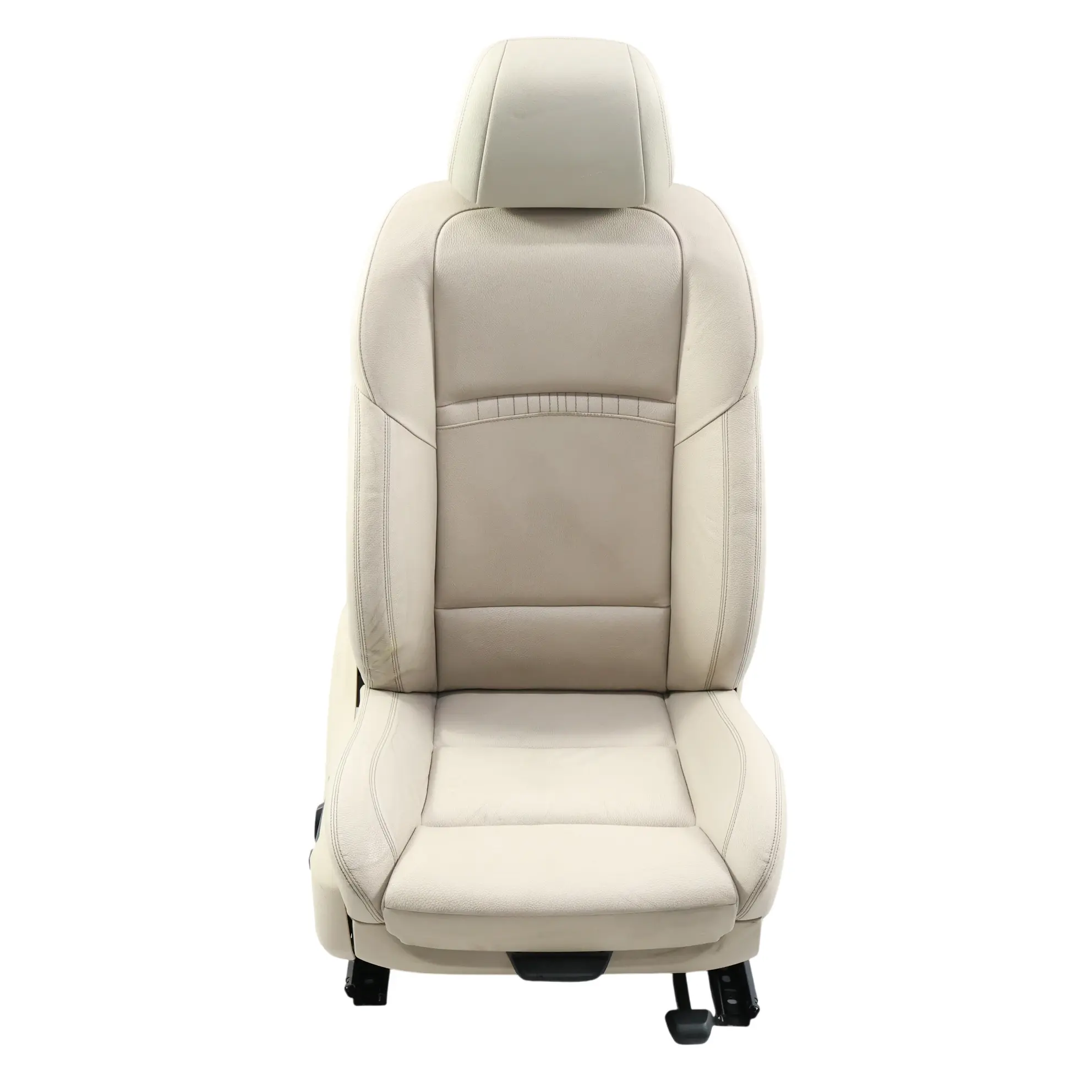 BMW F10 F11 LCI Fotel Przedni M-Sport Podgrzewany Prawy Skóra Oyster Elektr