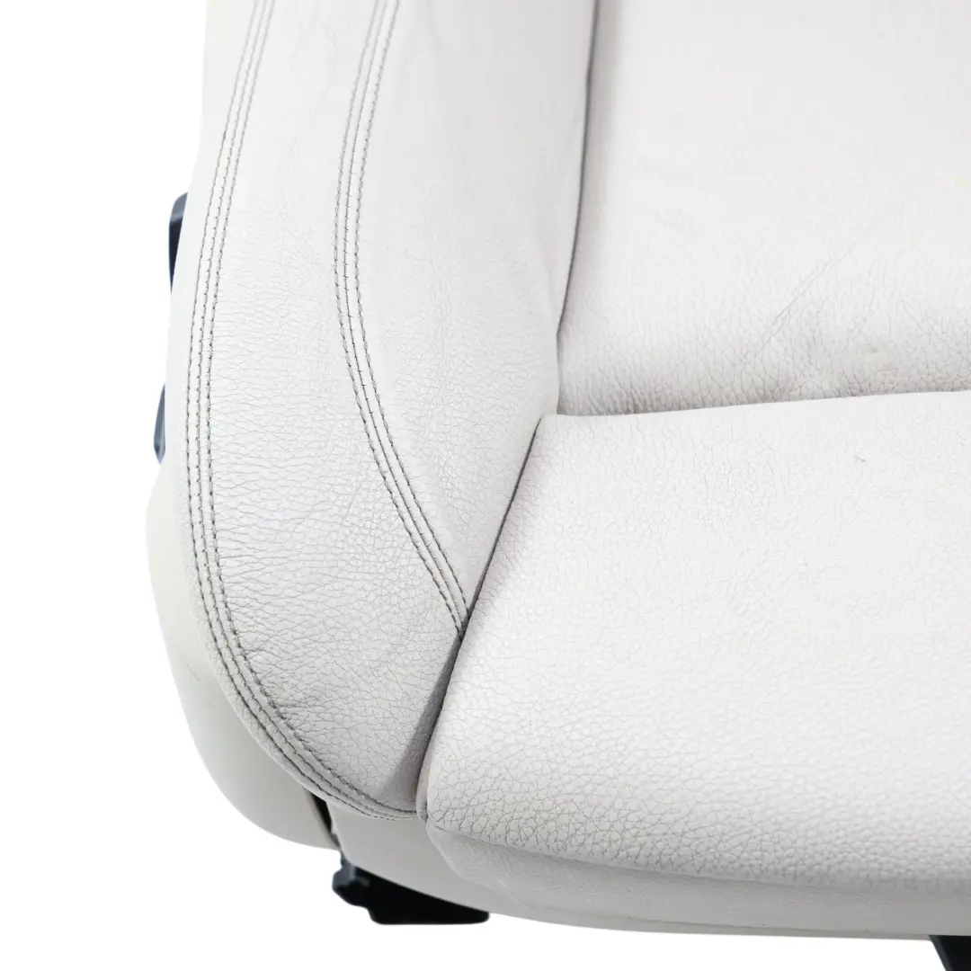 BMW F10 F11 LCI Front Seat M-Sport Heated Right O/S Oyster Leather Electric - SKU 7349798-1 - Part number 7349798