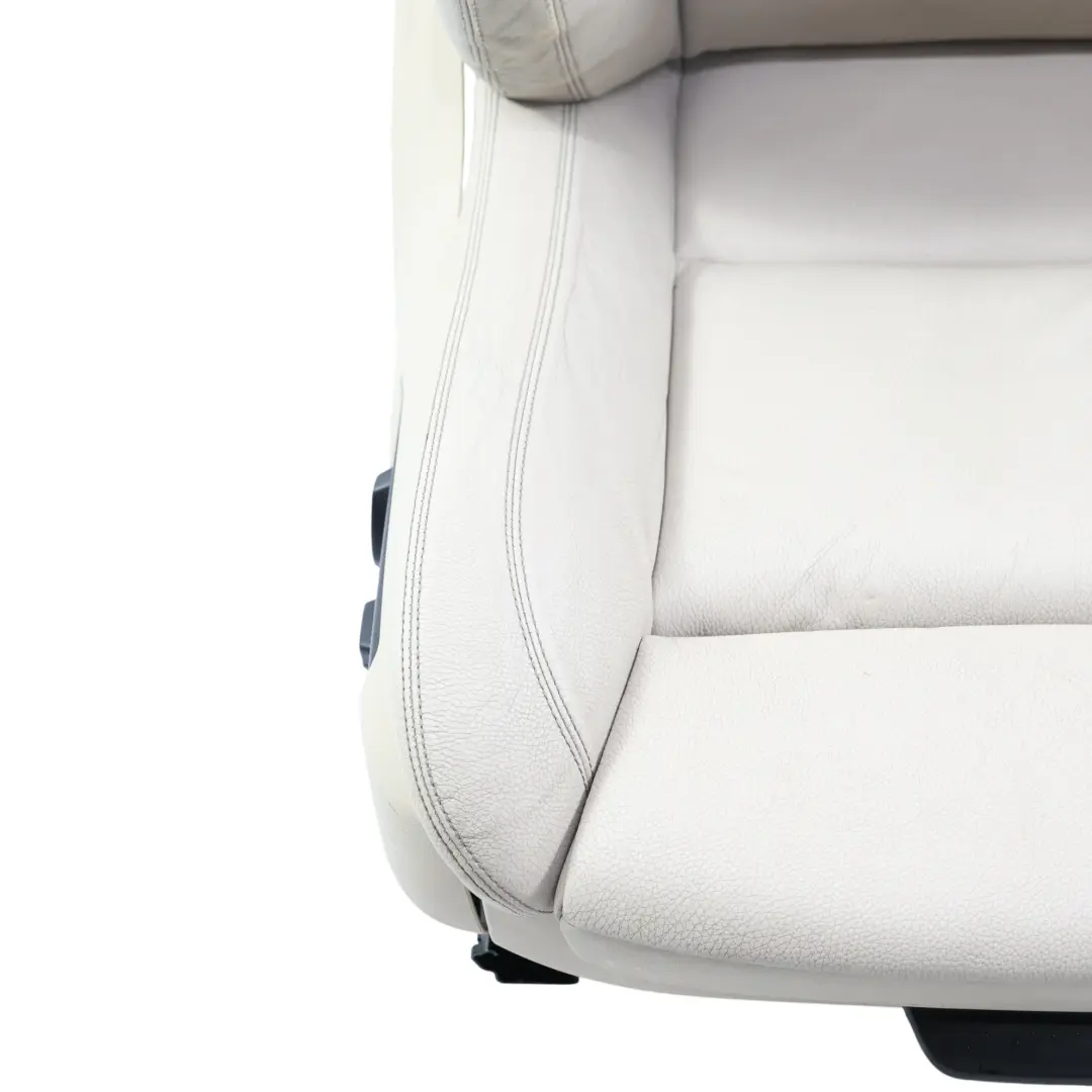 BMW F10 F11 LCI Front Seat M-Sport Heated Right O/S Oyster Leather Electric - SKU 7349798-1 - Part number 7349798