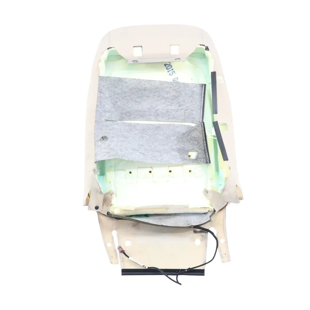 Respaldo Asiento Delantero Izquierdo Calefactado Cuero Dakota Os para BMW F10 F11 LCI con número de pieza 7349803 BMW F10 F11 LCI Respaldo Asiento Delantero Izquierdo Calefactado Cuero Dakota Os - SKU 7349803 - Número de pieza 7349803