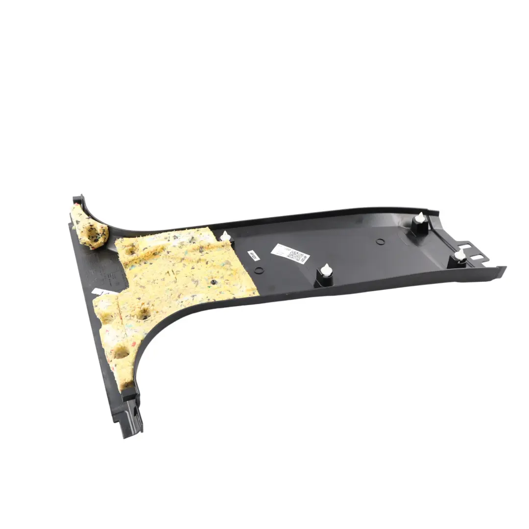 BMW F10 F11 B Pillar Trim Cover Panel Column Bottom Left N/S Black - SKU 7352109 - Part number 7352109