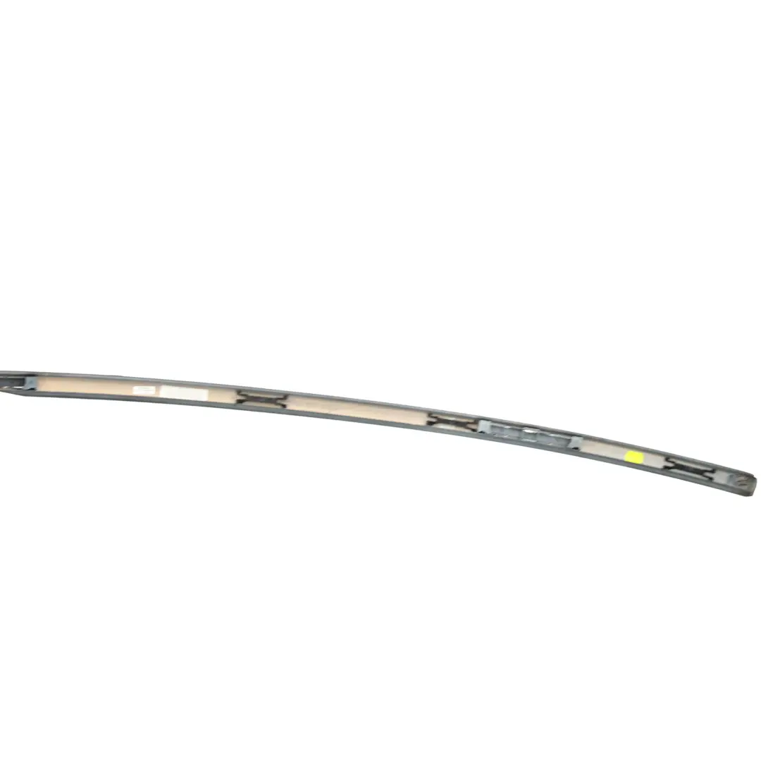 Roof Moulding Right O/S Gutter Rail Trim Mineral Grey Metallic - B39 to BMW F10 LCI with Part number 7362460 BMW F10 LCI Roof Moulding Right O/S Gutter Rail Trim Mineral Grey Metallic - B39 - SKU 7362460-MG - Part number 7362460