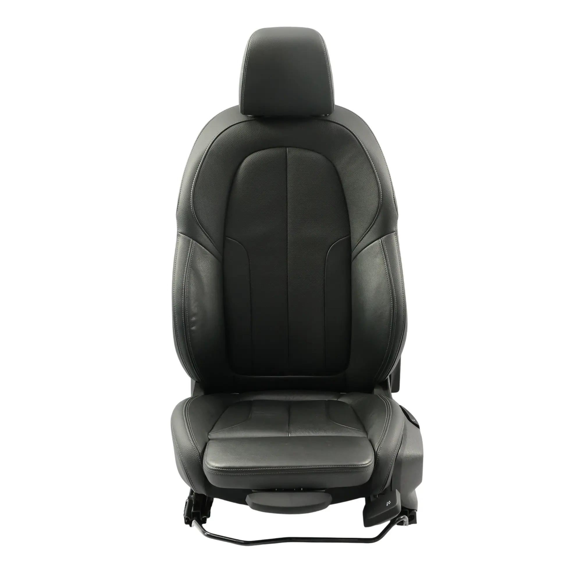 BMW F45 X1 F48 Siège Sport Avant Gauche Chauffant Cuir Dakota Noir Intérieur