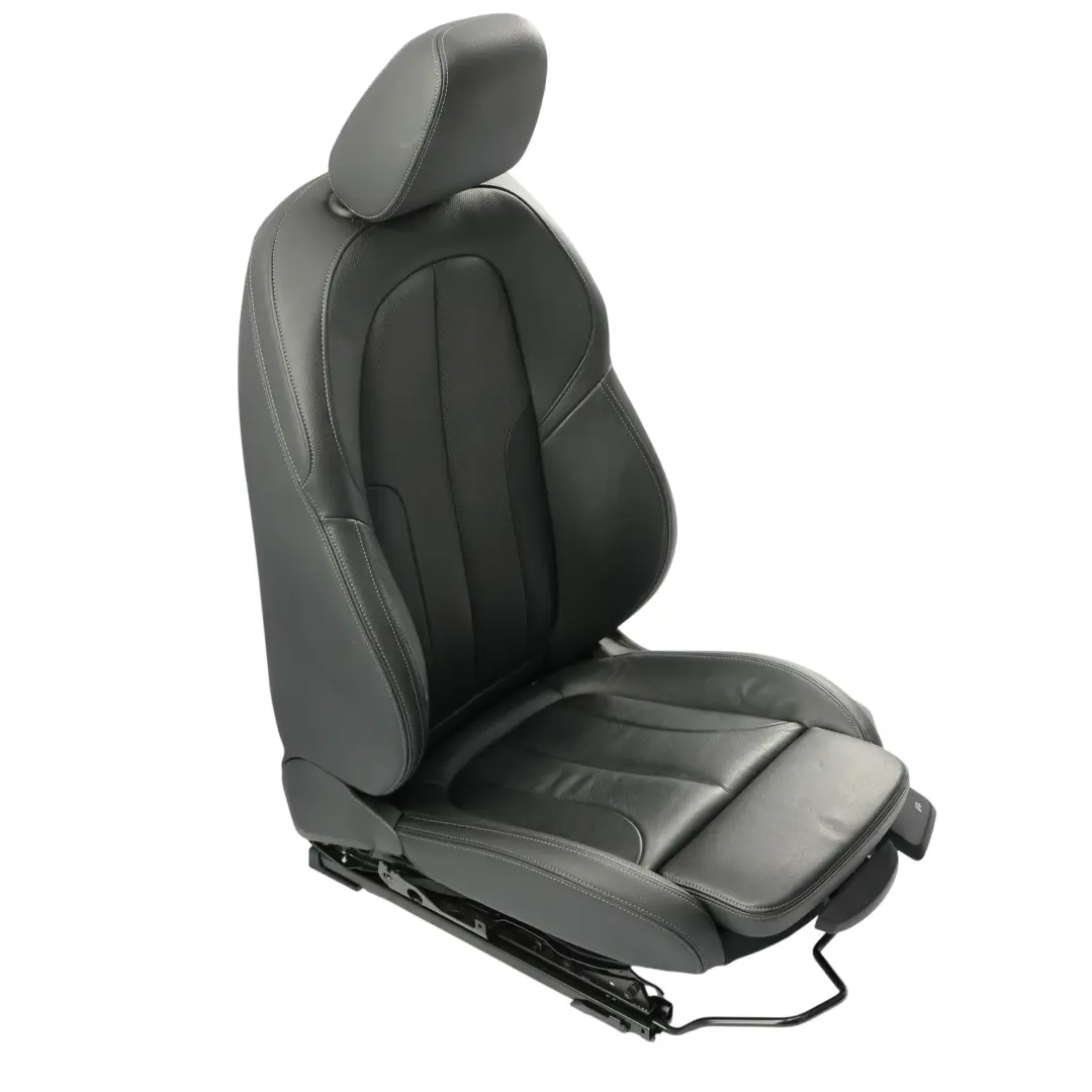 BMW F45 X1 F48 Sportsitz Vorne Links Beheizt Leder Dakota Schwarz Innenraum - SKU 7374869-2 - Teilenummer 7374869