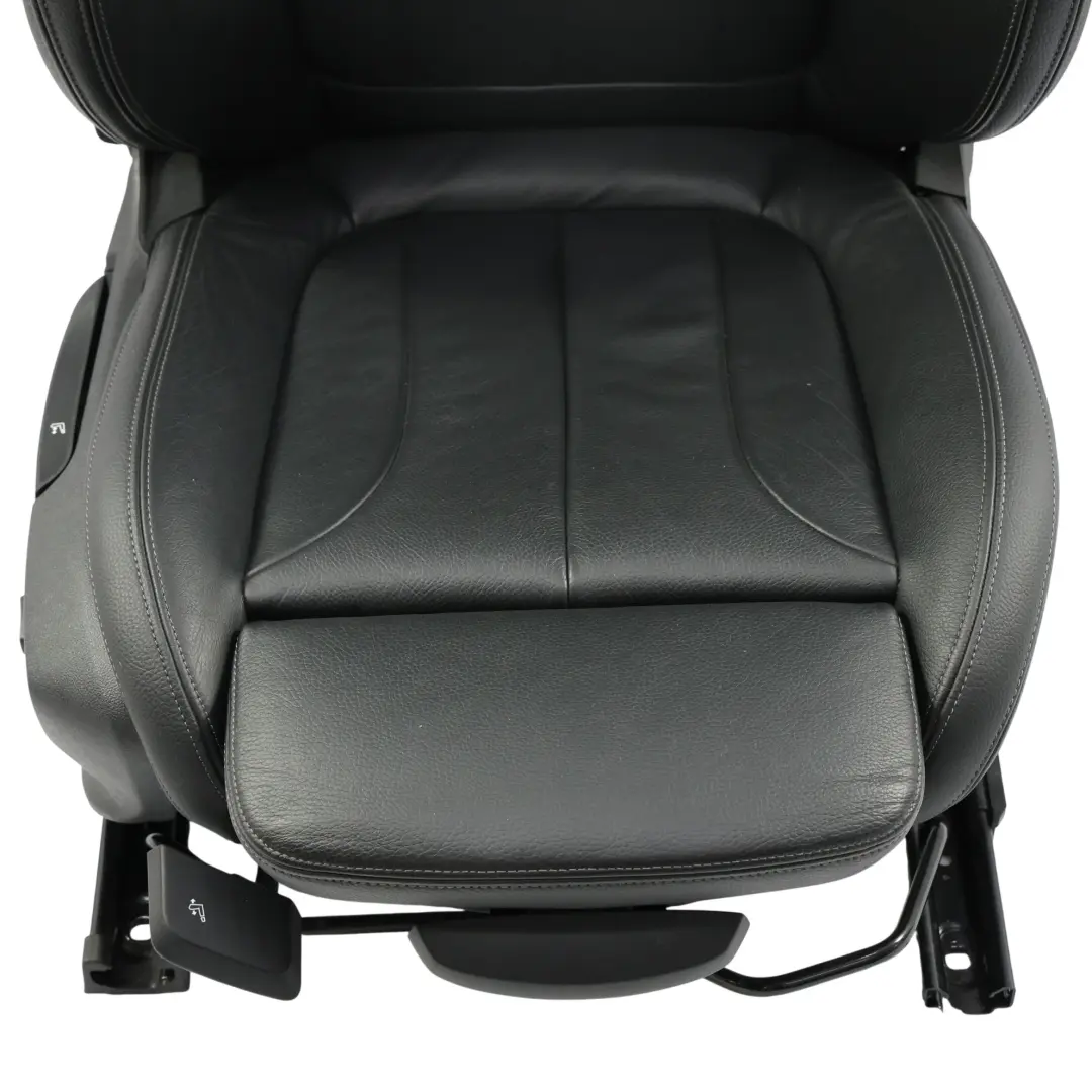 Asiento Deportivo Delantero Derecho Cuero Dakota Negro para BMW F45 X1 F48 con número de pieza 7374870 BMW F45 X1 F48 Asiento Deportivo Delantero Derecho Cuero Dakota Negro - SKU 7374870-1 - Número de pieza 7374870