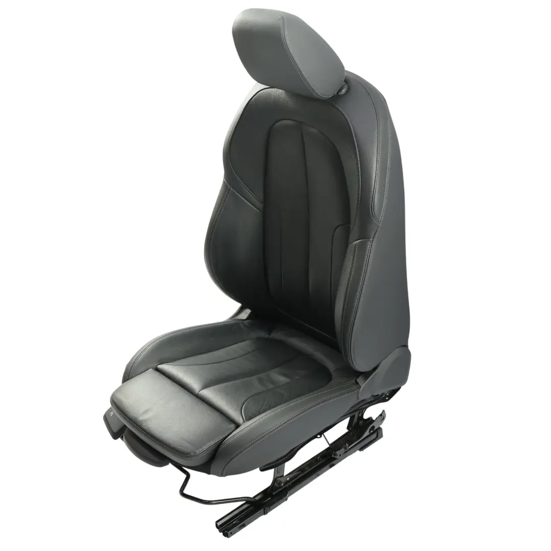 Front Sport Seat Right O/S Heated Leather Dakota Black Interior to BMW F45 X1 F48 with Part number 7374870 BMW F45 X1 F48 Front Sport Seat Right O/S Heated Leather Dakota Black Interior - SKU 7374870-1 - Part number 7374870