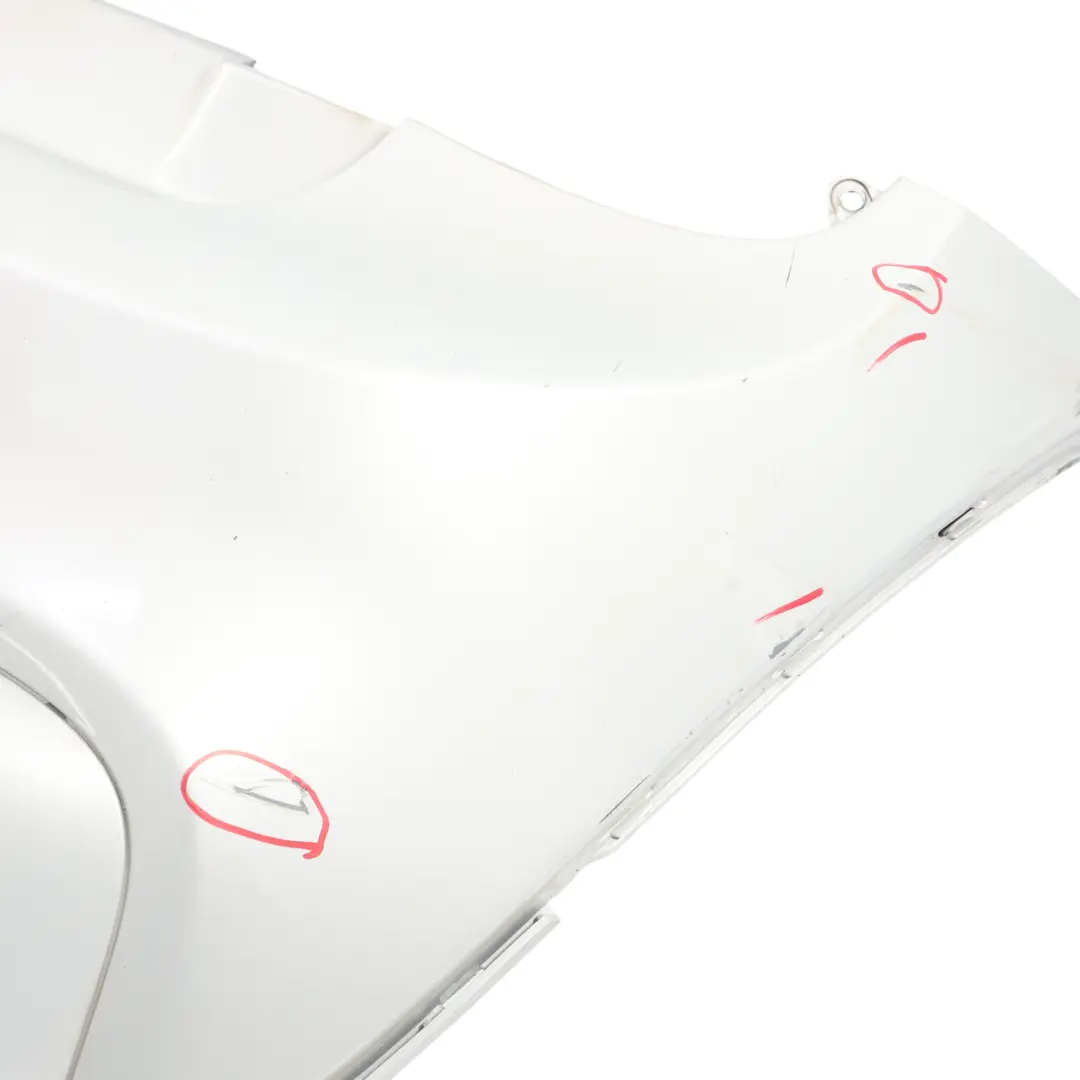 Mini F56 F57 Stoßfänger Hinten Cooper S Komplett Paneel Weiß Silber Metallic A62 - SKU 7380020-WS2 - Teilenummer 7380020