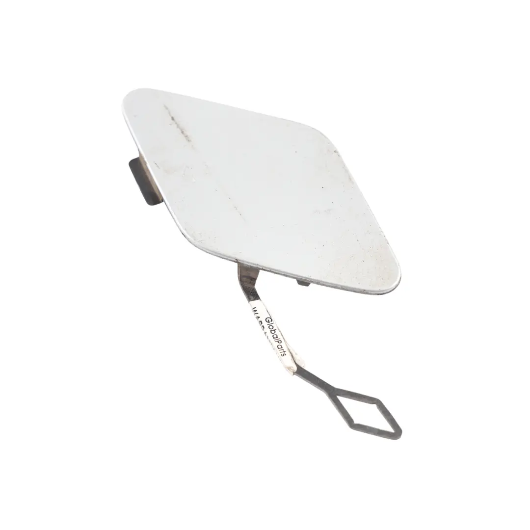 BMW F31 LCI Rear Bumper Tow Eye Cover Flap Glacier Silber Metallic - A83 - SKU 7384429-GSB - Part number 7384429