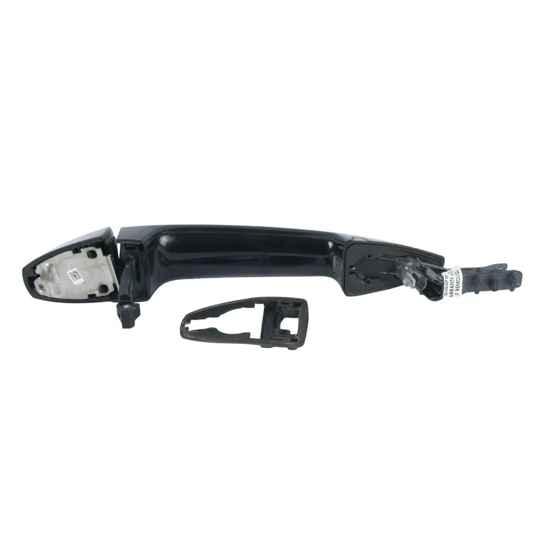 BMW F39 F45 F46 F48 Door Handle Right O/S Black Sapphire Metallic 475 - SKU 7396306-BS1 - Part number 7396306