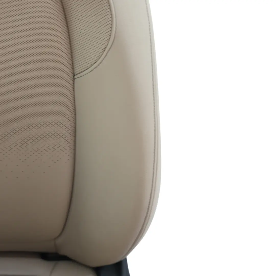 BMW X1 F48 Seat Front Left N/S Interior Heated Leather Dakota Perforated Oyster - SKU 7398423 - Part number 7398423