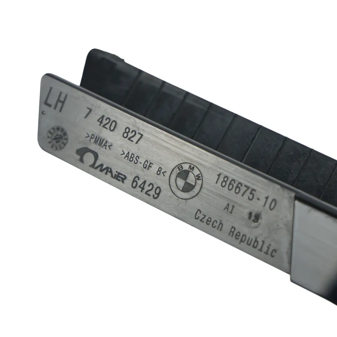 BMW X2 F39 B-Säule Verkleidung Vorne Links Oben Hochglanz Schwarz - SKU 7420827-1 - Teilenummer 7420827