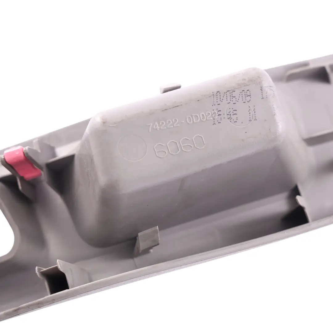 Door Card Armrest Cover Panel Trim Left N/S Grey 742220D020 to Toyota Yaris P9 with Part number 742220D020B0 Toyota Yaris P9 Door Card Armrest Cover Panel Trim Left N/S Grey 742220D020 - SKU 742220D020B0 - Part number 742220D020B0