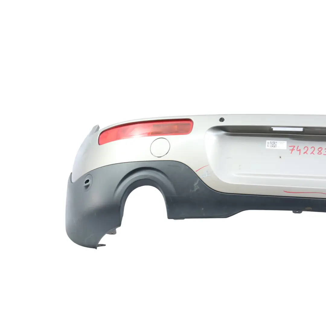 Hinten Stoßstange Verkleidung Melting Silver Metallic C2K für Mini Clubman F54 mit Teilenummer 7422838 Mini Clubman F54 Hinten Stoßstange Verkleidung Melting Silver Metallic C2K - SKU 7422838-MELT - Teilenummer 7422838