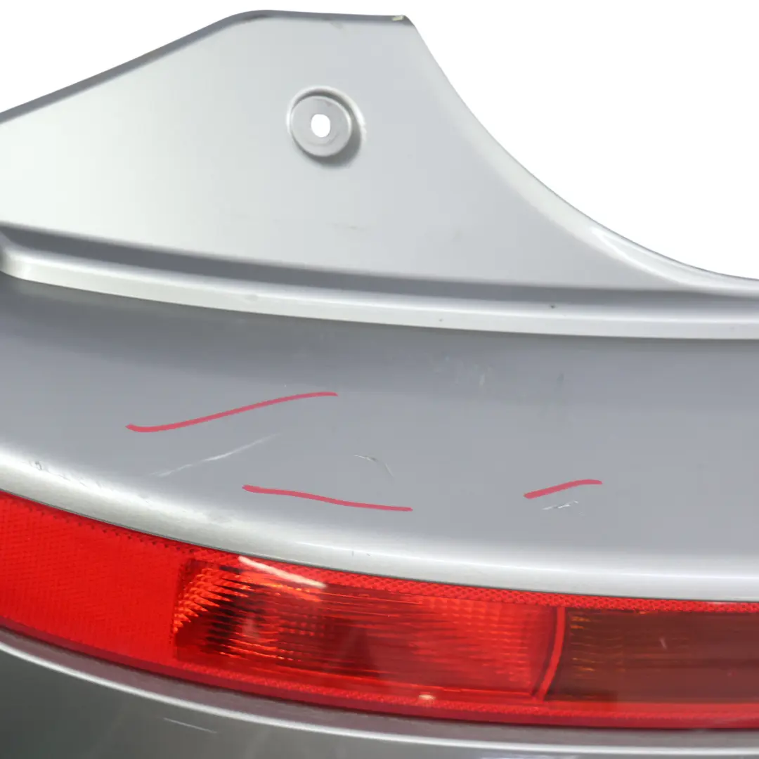 Bumper Trim Panel Covering Melting Silver Metallic - C2K to Mini Clubman F54 Rear with Part number 7422838 Mini Clubman F54 Rear Bumper Trim Panel Covering Melting Silver Metallic - C2K - SKU 7422838-MELT - Part number 7422838